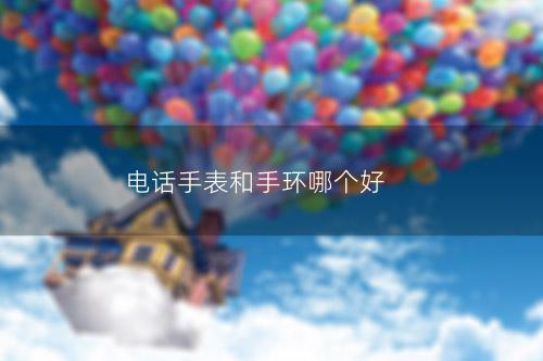 电话手表和手环哪个好