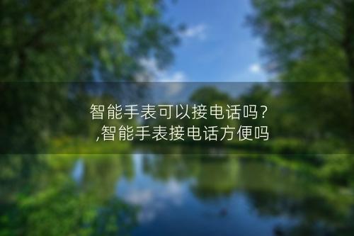 智能手表可以接电话吗？,智能手表接电话方便吗