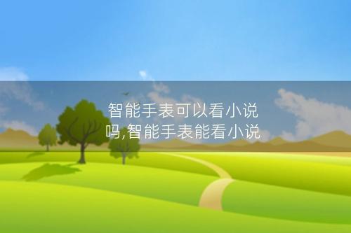 智能手表可以看小说吗,智能手表能看小说