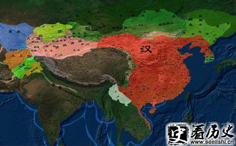 西汉地图