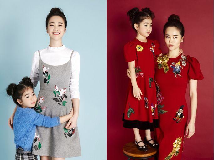 40岁左小青全家照，大20岁富老公背景显赫为人低调，女儿颜值爆棚