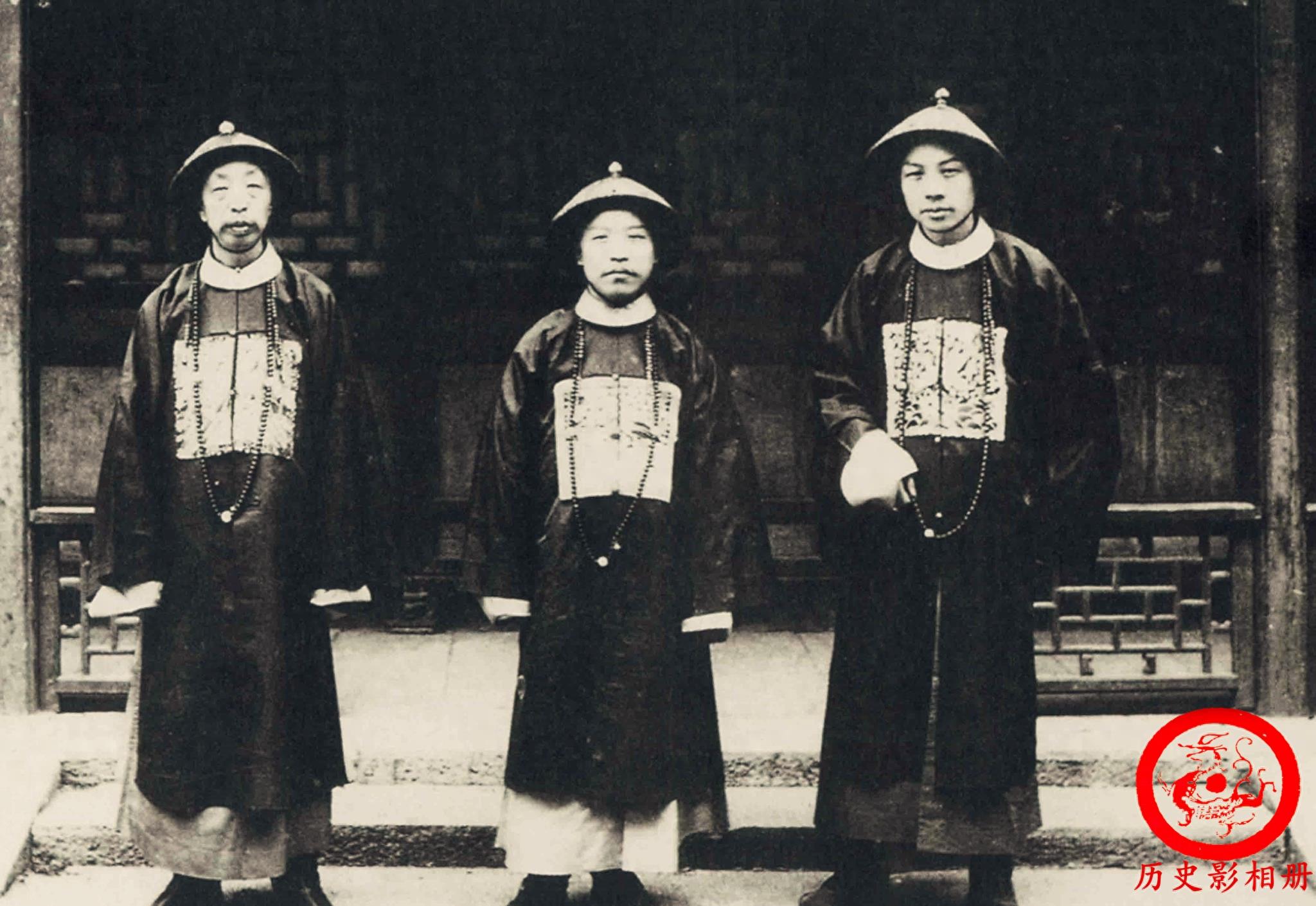 历史名人年轻时的珍贵老照片：图四张作霖很秀气，图八最帅