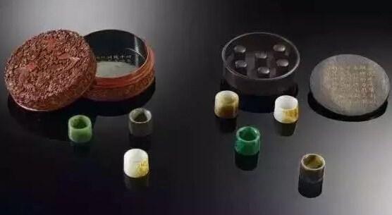 清代的玉扳指（这7枚乾隆时期的玉扳指）(8)