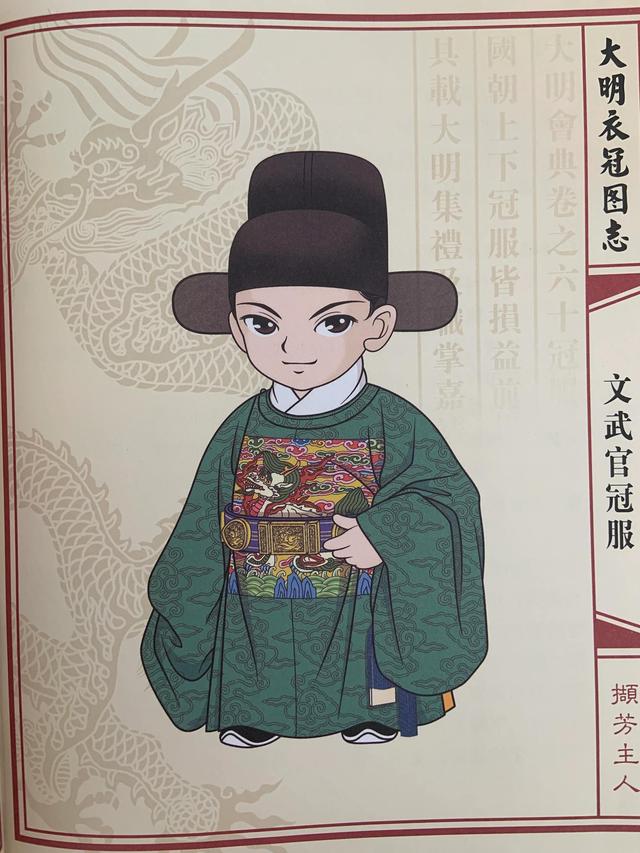明朝服饰常服（明代百官服饰常服）(5)