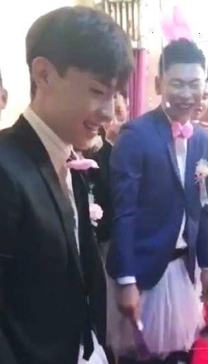 邓伦穿婚纱当伴郎，白敬亭被调侃“白静婷”，TFBOYS硬汉风曝光