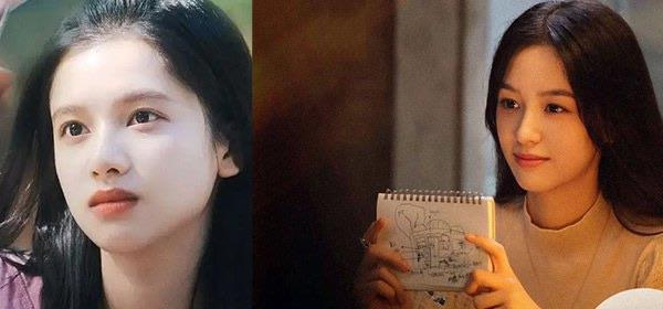 娱乐周也张婧仪是一个人吗 周也张婧仪长得一模一样对比图？  4