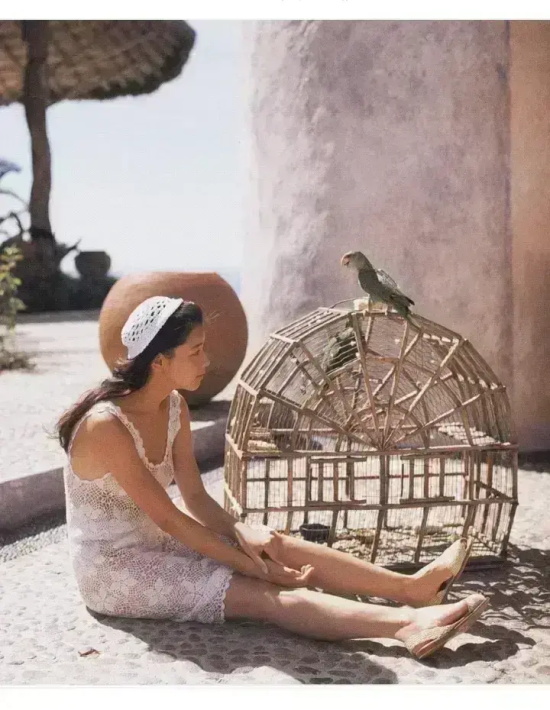 徐若瑄早年清纯写真合集，仿佛明镜一般