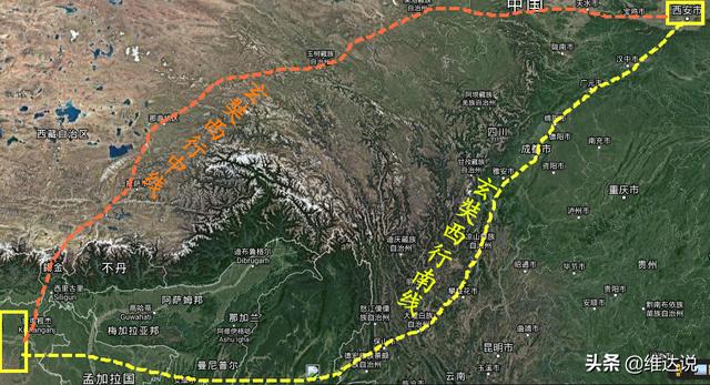 历史唐玄奘取经路线(行走在西域荒漠戈壁上的唐朝僧人)(3)