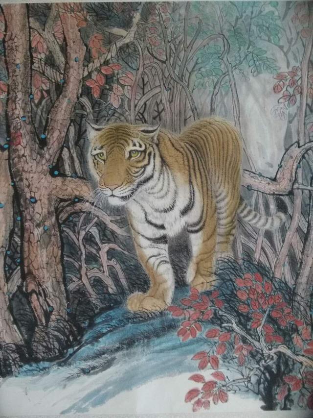 谭和平:一生只爱画虎