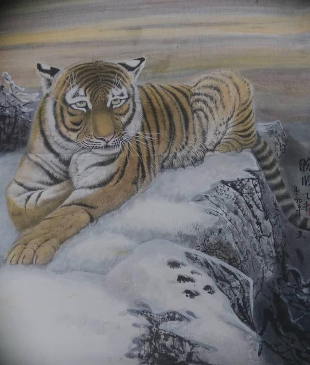 谭和平:一生只爱画虎