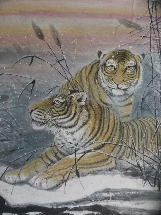 谭和平:一生只爱画虎