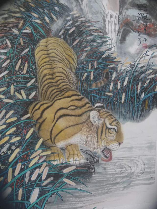 谭和平:一生只爱画虎