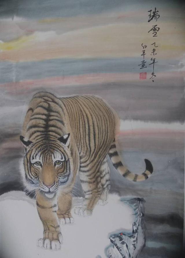 谭和平:一生只爱画虎