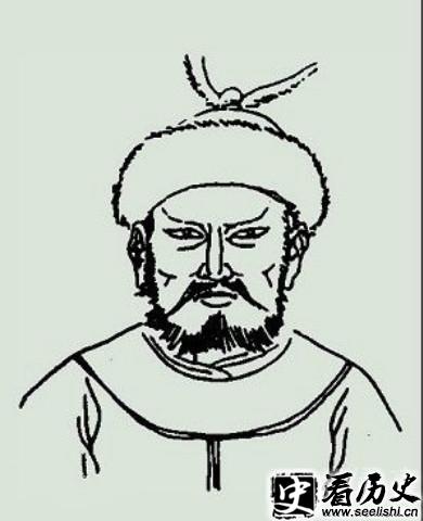 辽兴宗耶律宗真画像