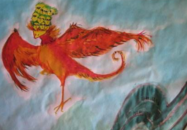 九凤是什么鸟?九凤有什么标记意思(平安快乐的九头神鸟)