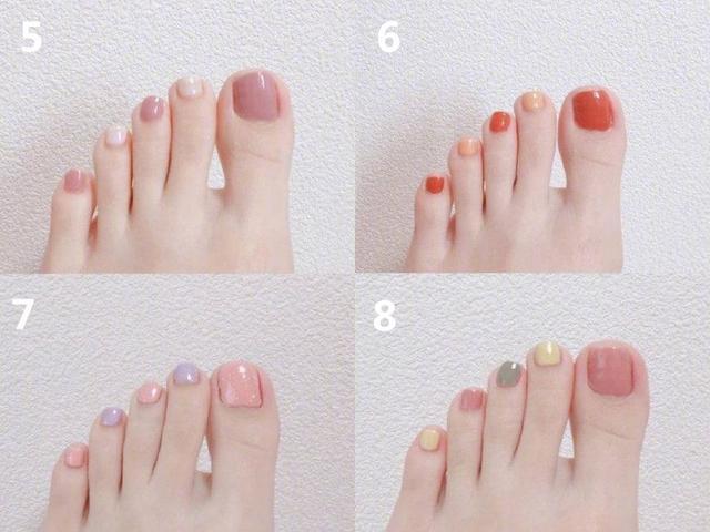 16款超显白的足部美甲款式,美哭了!