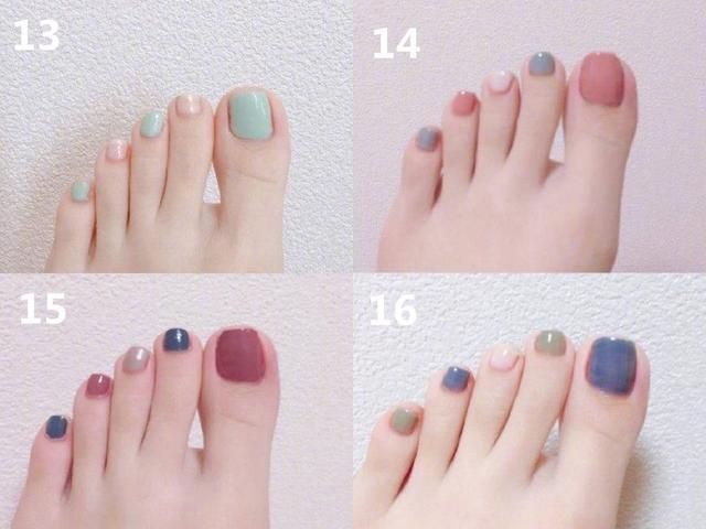16款超显白的足部美甲款式,美哭了!